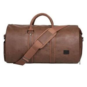 New 𝅺Men's Carry on Duffle Bag Brown
